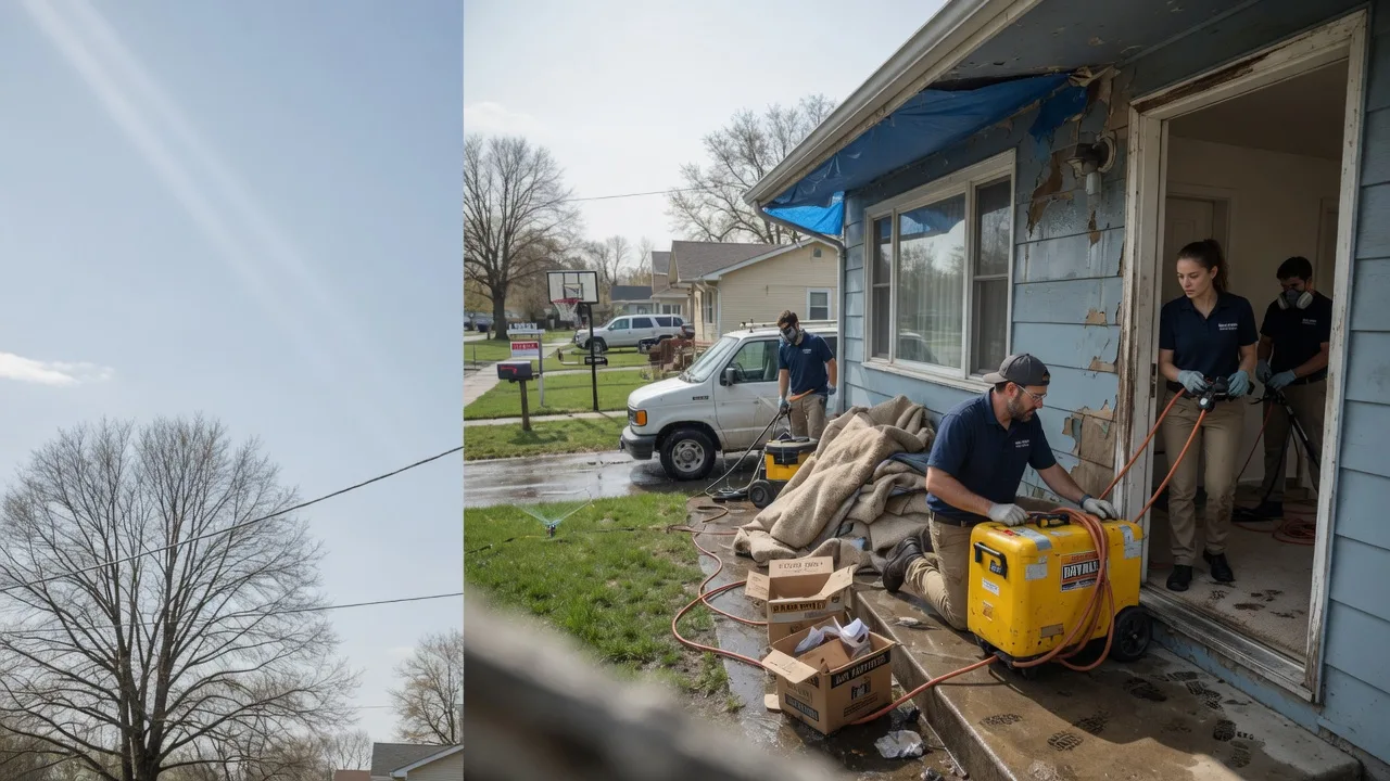 Basement Flood Cleanup in Paulding, MS near me